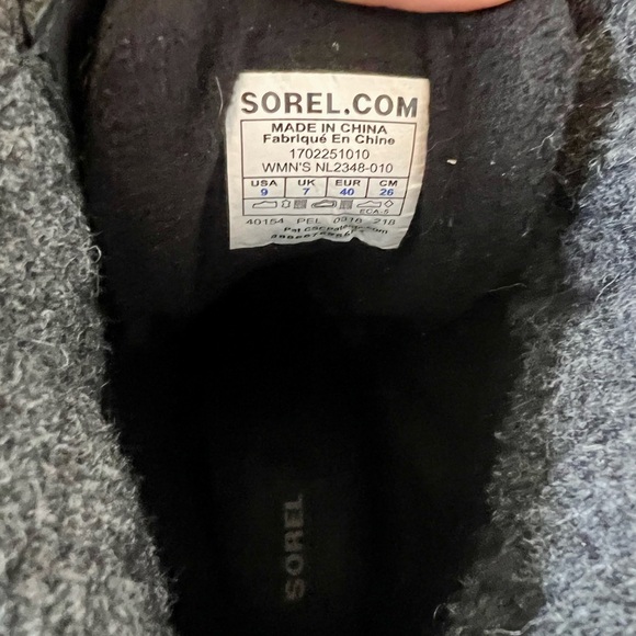 Sorel Women's Slimpack Lace II Snow Boot Black size 9 - Picture 4 of 4